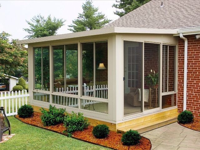 screened in sunroom