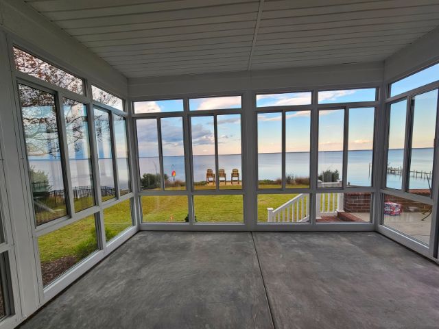 sunroom addition near the beach