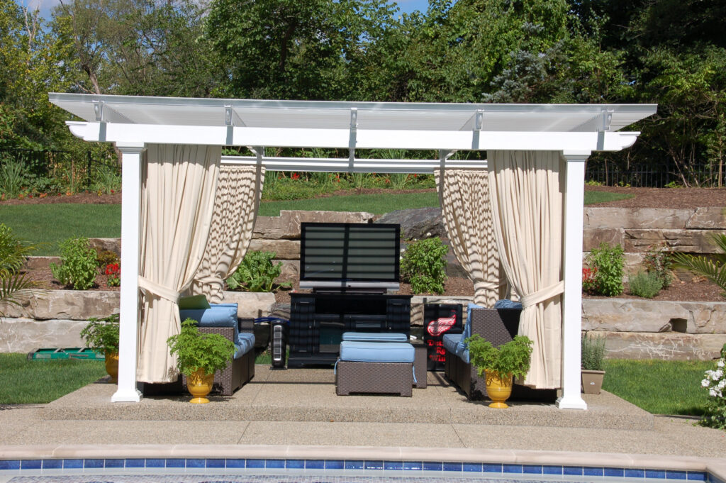 beautiful classic pergolas